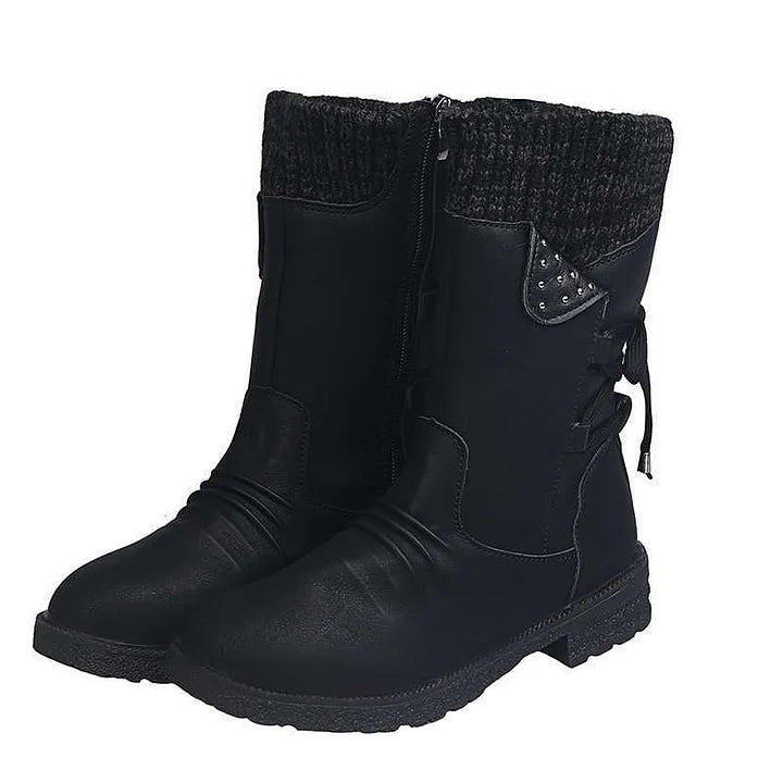 Elsa - Bottes ergonomiques imperméables chaudes avec fermeture éclair